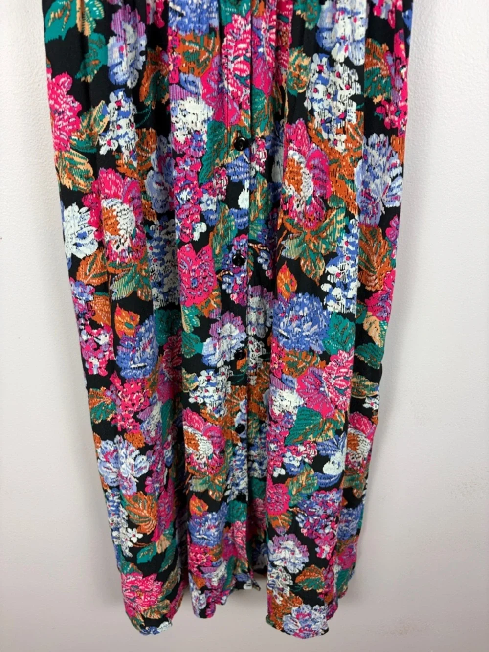Rolla’s Eve Tapestry Dress Floral Midi Fit & Flare Spaghetti Strap XS - Picture 4 of 16
